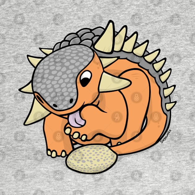 Cutiesaurs: Ankylosaurus by Siegeworks